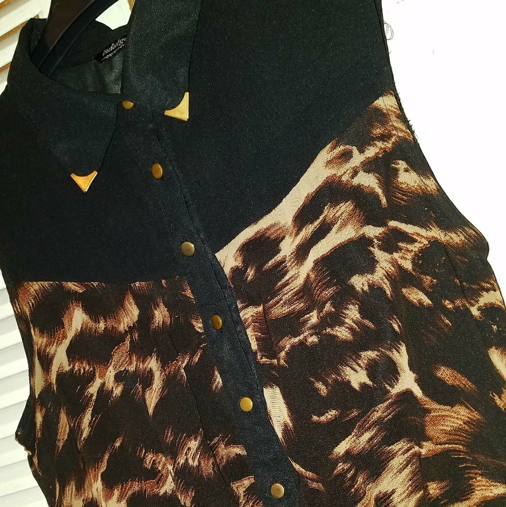 High-Low, Button-up Dress